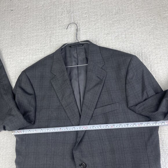 COPPLEY 1883 44W 38T Dark Grey Wool S-100 Sport Coat Blazer Canada Made - Picture 7 of 16